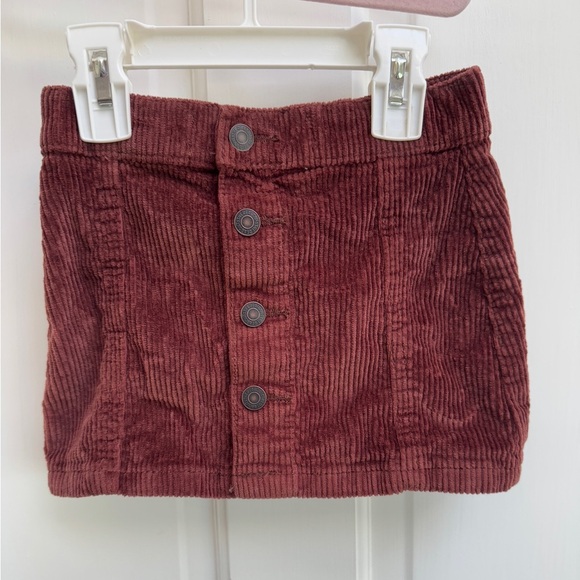 NWOT Thereabouts 3T Girls Corduroy Button Skirt - Picture 1 of 4